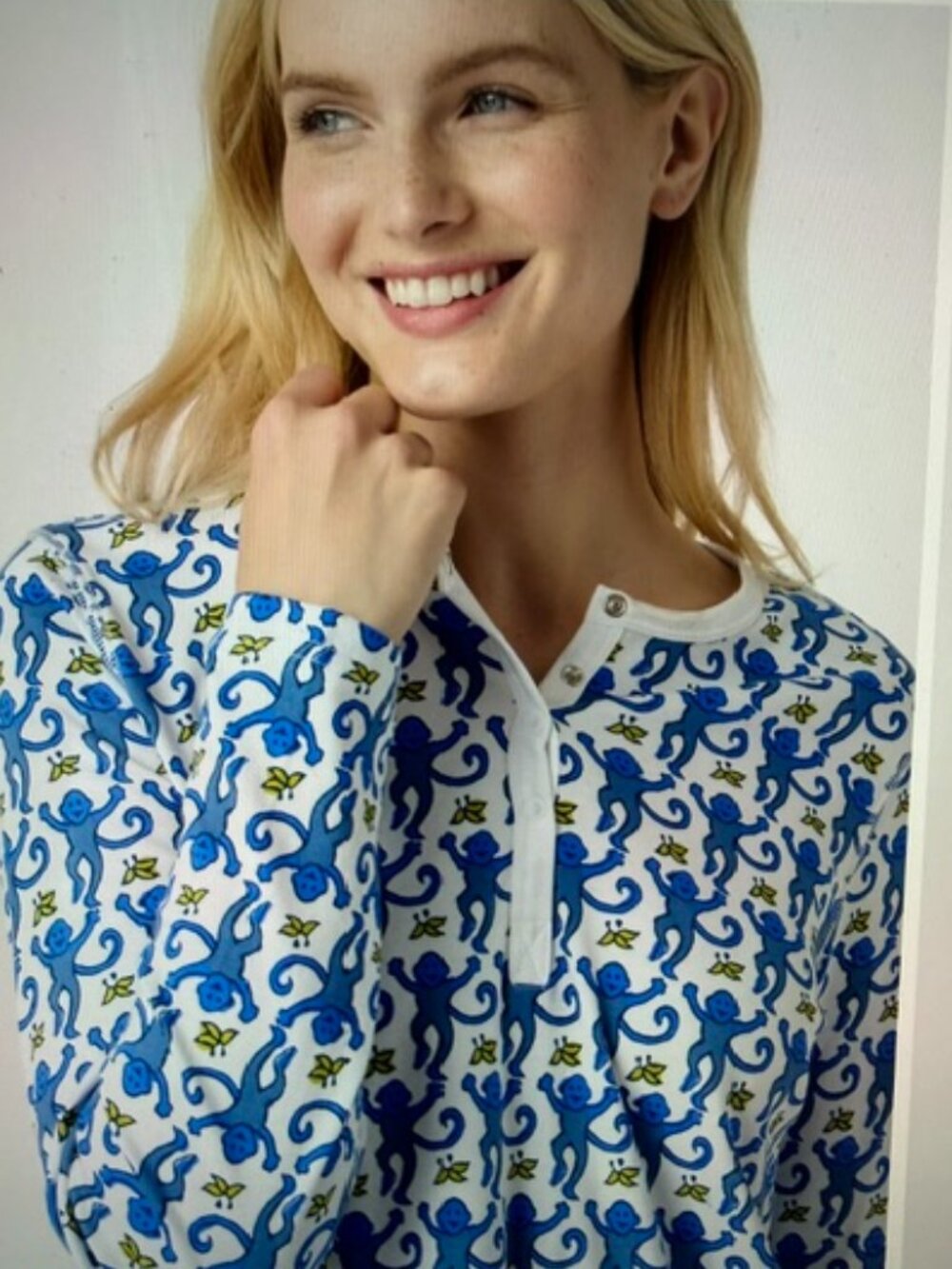 Roller Rabbit Signature Monkey Pajamas - Picture 7 of 8